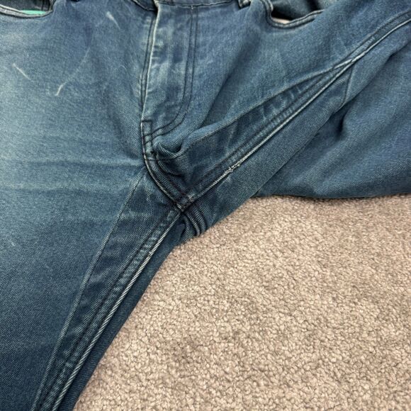 Levi's 511 Commuter Slim Fit Denim Jeans Men 36x30 Blue Straight Leg Medium Wash - Picture 8 of 16